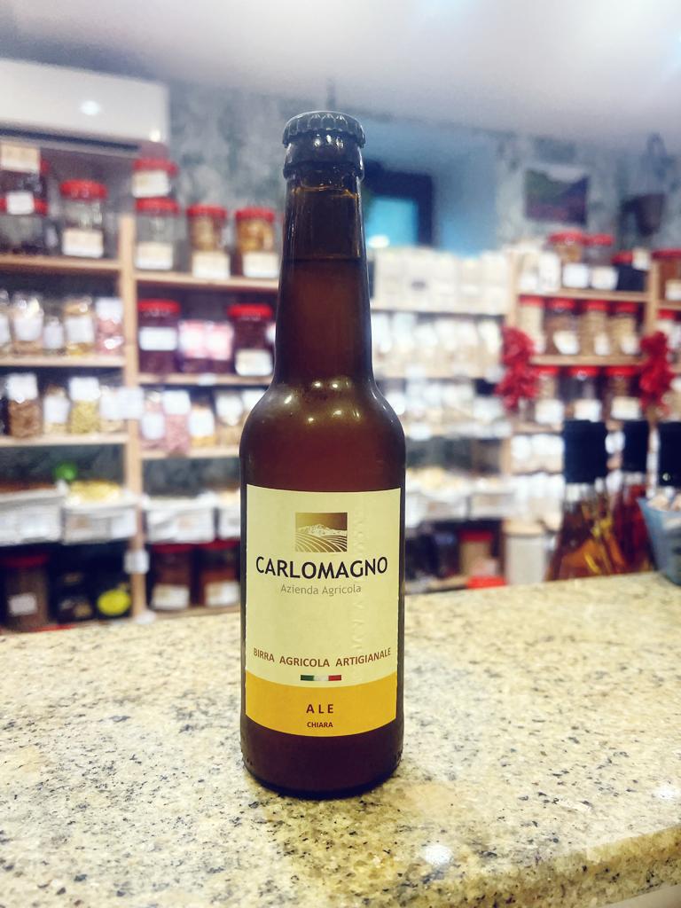 Birra artigianale agricola Carlomagno - ALE CHIARA